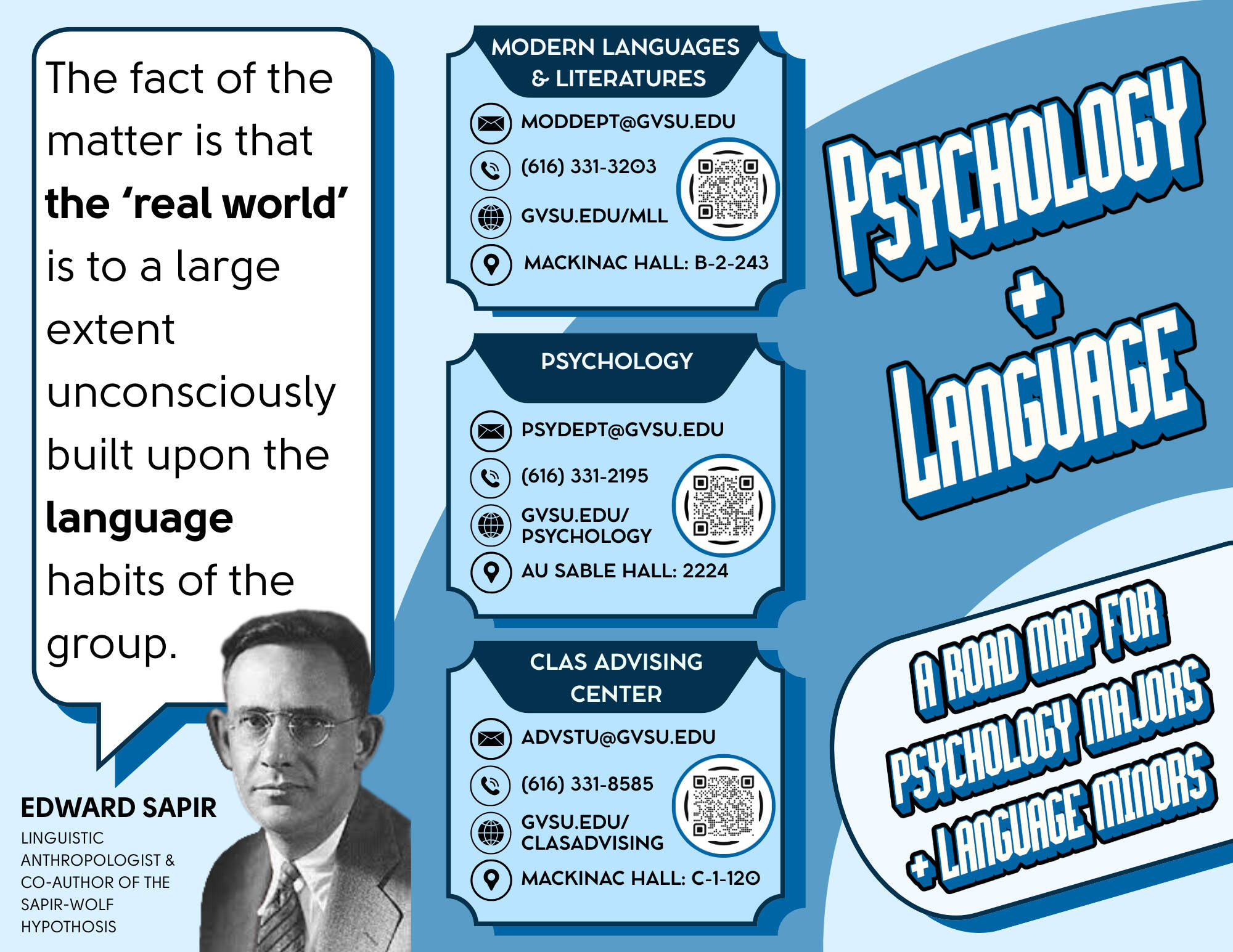Psychology Major + Language Minor Brochure Preview